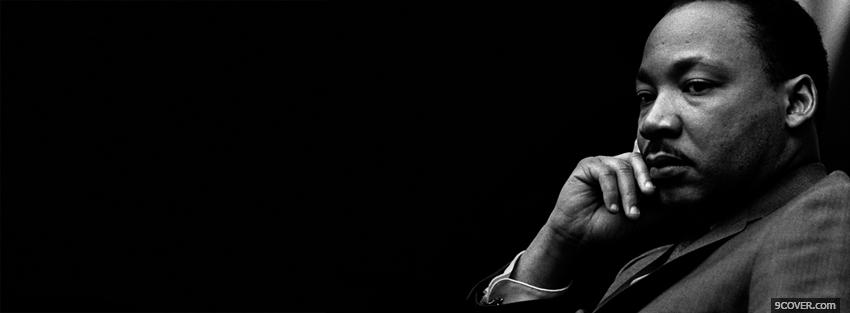 Photo martin luther king Facebook Cover for Free