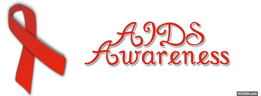 Photo aids awareness Facebook Cover for Free