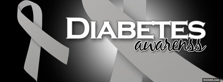 Photo diabetes awareness Facebook Cover for Free