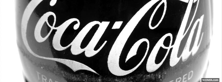 Photo coca cola brand Facebook Cover for Free