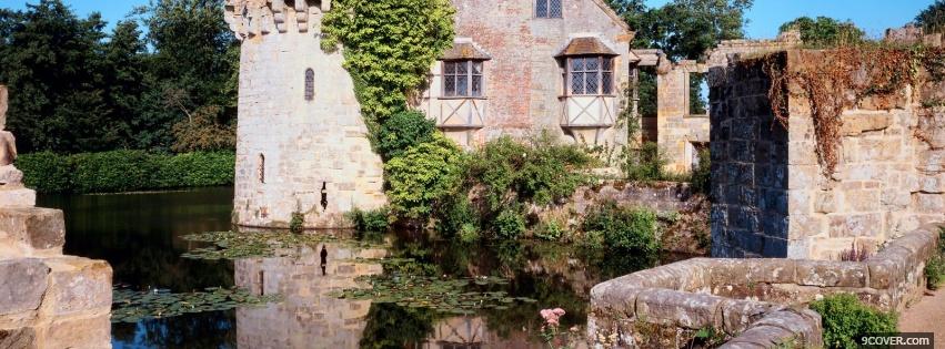 Photo scotney castle Facebook Cover for Free
