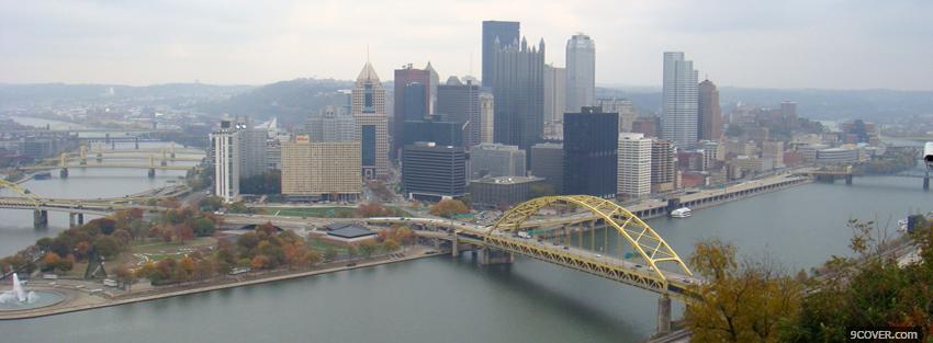 Photo duquesne incline city Facebook Cover for Free