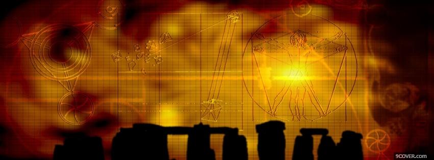 Photo wiccan stones creative Facebook Cover for Free