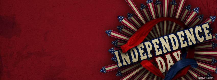 Photo independence day holiday Facebook Cover for Free