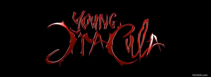 Photo young dracula quotes Facebook Cover for Free