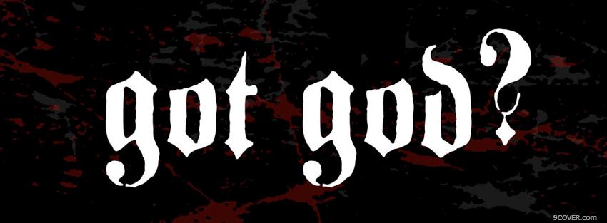 Photo got god religions Facebook Cover for Free