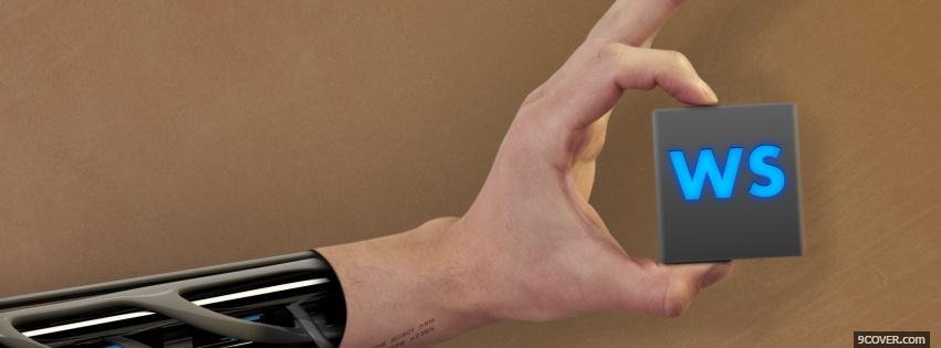 Photo ws robotic arm technology Facebook Cover for Free