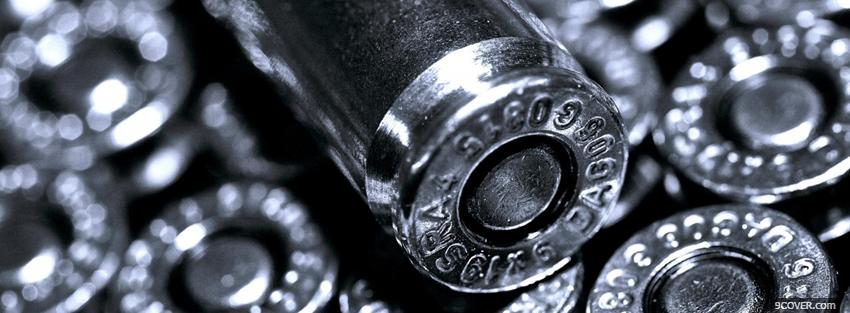 Photo silver bullets war Facebook Cover for Free