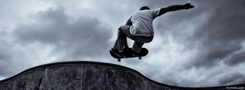 Photo Skate Facebook Cover for Free