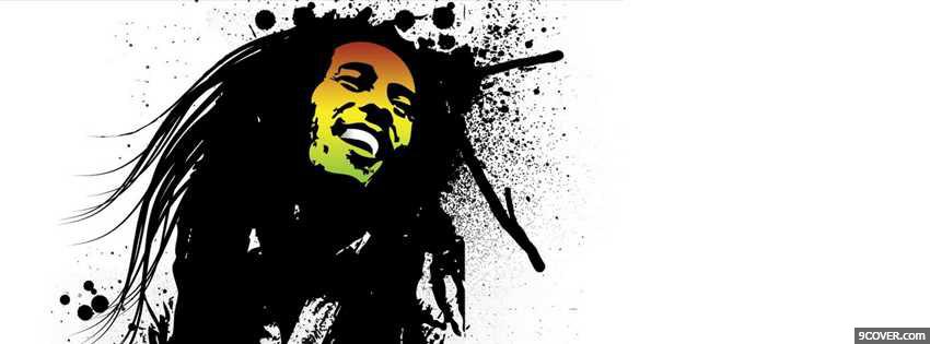 Photo Bob Marley Facebook Cover for Free