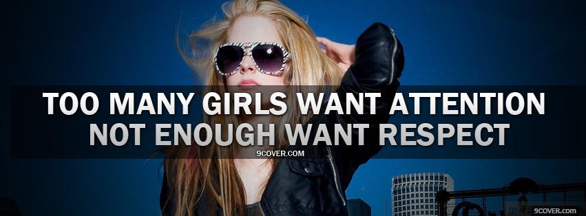 Photo Too Many Girls Facebook Cover for Free