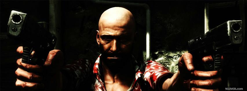 Photo Max Payne 3  Facebook Cover for Free