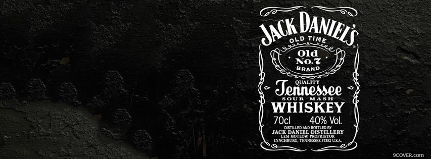 Photo Jack Daniel�s Facebook Cover for Free