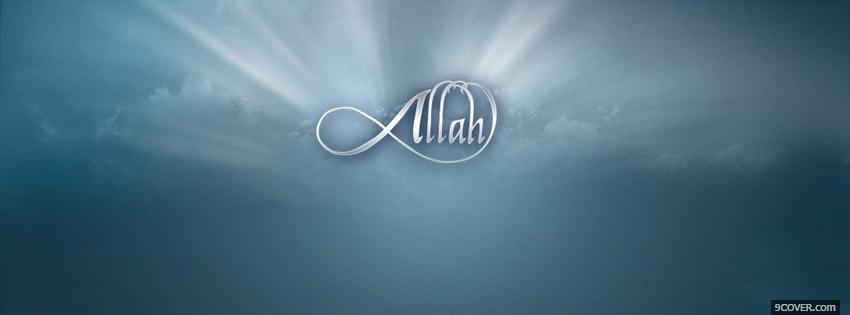 Photo Allah Islamic Facebook Cover for Free