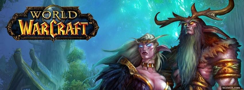 Photo World Of Warcraft WOW Facebook Cover for Free