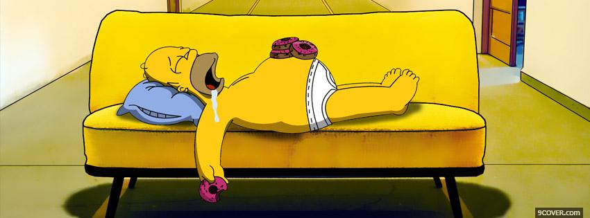 Photo The Simpsons Facebook Cover for Free