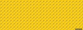 yellow little circles abstract facebook cover