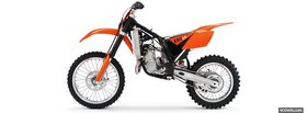 orange ktm moto facebook cover
