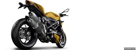 yellow bmw f800r 2011 facebook cover