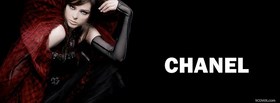 fashion sultry woman chanel facebook cover