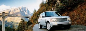 land rover and mountains facebook cover
