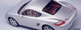silver mitsubishi concept car facebook cover