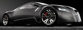 black corvette z06 car facebook cover