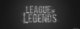 video games league of legends facebook cover