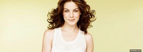 celebrity michelle monaghan smirking facebook cover