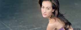 celebrity maggie q long hair facebook cover