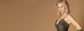 sultry celebrity hilary duff in black facebook cover