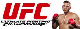 ufc fighter yellow logo facebook cover
