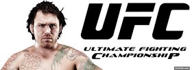 black ufc logo facebook cover