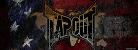 tapout american flag facebook cover