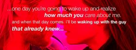 realize how much you care facebook cover