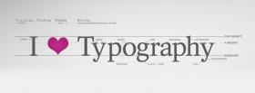 typographic portrait design quotes facebook cover