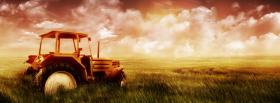 tractor and great sky facebook cover