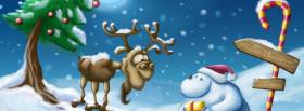 north pole sign facebook cover