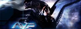 movie aliens vs predator scary facebook cover