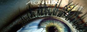 movie aeonflux eye and insect facebook cover