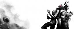 black and white catwoman and batman facebook cover
