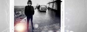 bob dylan outside with car facebook cover