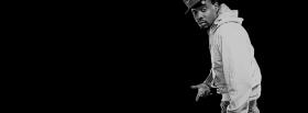 chris brown with hoodie facebook cover