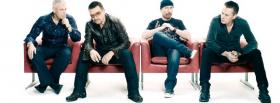 u 2 groupe sitting music facebook cover