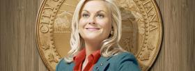 amy poehler in parks and recreation facebook cover