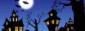 spooky haunted houses facebook cover