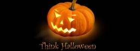 halloween pumpkin in tree facebook cover