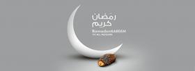 Ramadan mubarek facebook cover