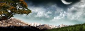 nature green trees facebook cover