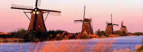 windmills nature facebook cover
